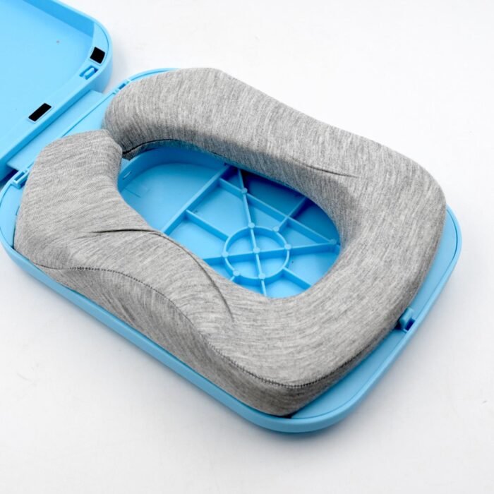 Soft Nap Doughnut Pillow |  Foldable  Kids Head Desk Pillow | Slow Rebound Desk Nap Pillow Easy to Carry for Office,  School,  Library,  Outdoor - Image 3