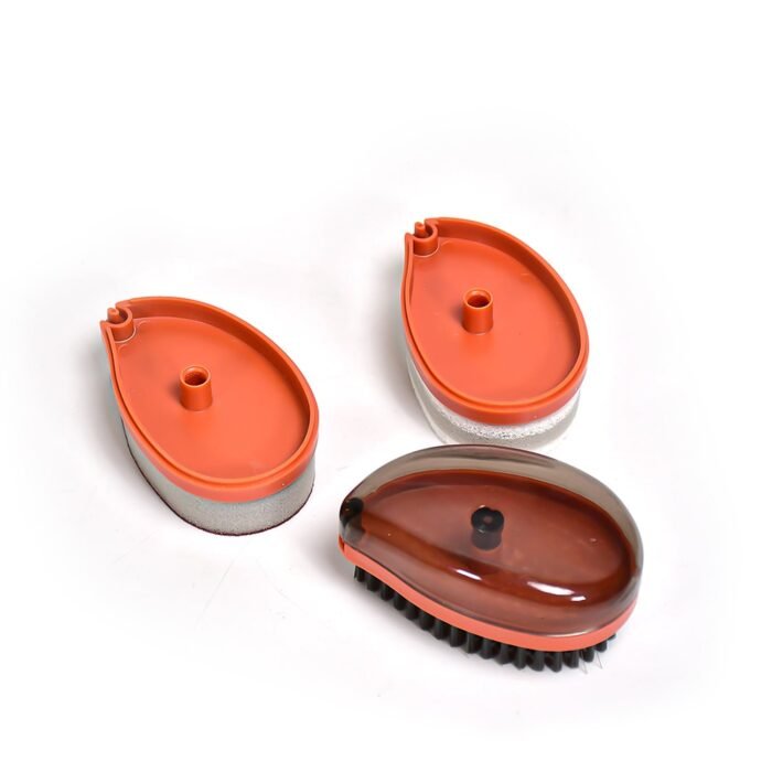 Plastic Wet and Dry Brush for home  (Multicolor,  3 Units) - Image 5