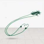 Elastic Cloth Drying Rope with 12 Metal Clip Portable Clothes line For Home & Travel - Image 3