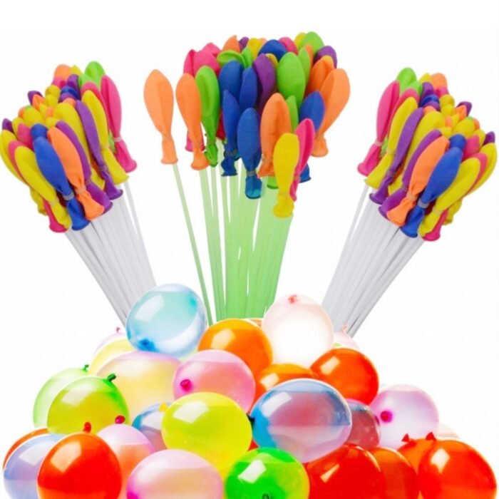 Holi Magic Water Balloons for Kids - 111 pcs (Multicolor) - Image 1