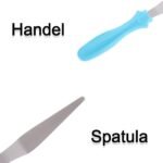 MULTI-FUNCTION STAINLESS STEEL CAKE ICING SPATULA FLAT ANGULAR TRIANGLE PALLET KNIFE SET - Image 7
