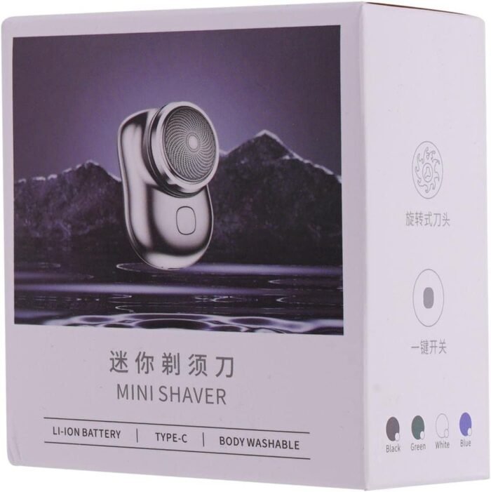 Mini Electric Shaver Portable | Pocket fashion | Rechargeable | Wireless Beard,  Hair Razor for Men and Women | Home,  Travel,  Gift | - Image 7