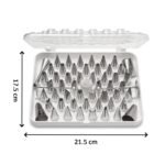 4722 Cake Nozzle Set and Cake Nozzle Tool Used for Making Cake and Pastry Decorations.