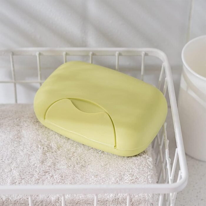 Travel Soap Case Box Plastic Soap Box With Cover Waterproof Leakproof Soap Dish For Bathroom & Travel Use (1Pc) - Image 7