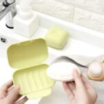 Travel Soap Case Box Plastic Soap Box With Cover Waterproof Leakproof Soap Dish For Bathroom & Travel Use (1Pc) - Image 3