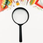 Magnifying glass Lens - reading aid made of glass - real glass magnifying glass that can be used on both sides - glass breakage-proof magnifying glass,  Protect Eyes,  75mm & 50mm (2pc Set) - Image 6