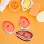Plastic Wet and Dry Brush for home (Multicolor, 3 Units) - Image 3