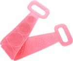 Low Quality Bath Body Brush Towel Eco-Friendly Back Scrubber Shower Brush Silicone Bath Body Brush Towel Body Cleaning Bathroom Shower Strap - Image 5
