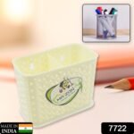 multipurpose Holder for Desk,  Plastic Pen Pots Desk Organizers Pencil Pots Holder Stationary Supplies for Office,  Home,  School Non-slip Silicone Bottom - Image 2