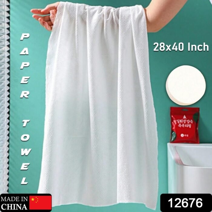 Compressed Towels Portable Disposable Compressed Cotton Coin Tissue Towel for Travel,  Camping,  Hiking,  Sport,  Beauty Salon,  Home Hand Wipes (28x40 Inch) - Image 2