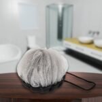 Shower Tool Duo 2-1 Shower Loofah Sponge and Exfoliating Body Scrubber for Showering,  Easy to Clean,  Easy to Dry,  With Dori Easy to Hanging,  Easy to Grip