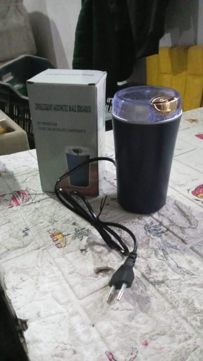 Mini Mixer,  Small Blander,  Power full Mini Grinder,  Electric Coffee Bean Grinder Grinder Machine Portable Grinder for Home and Office. (4 Blade Grinder ) - Image 8
