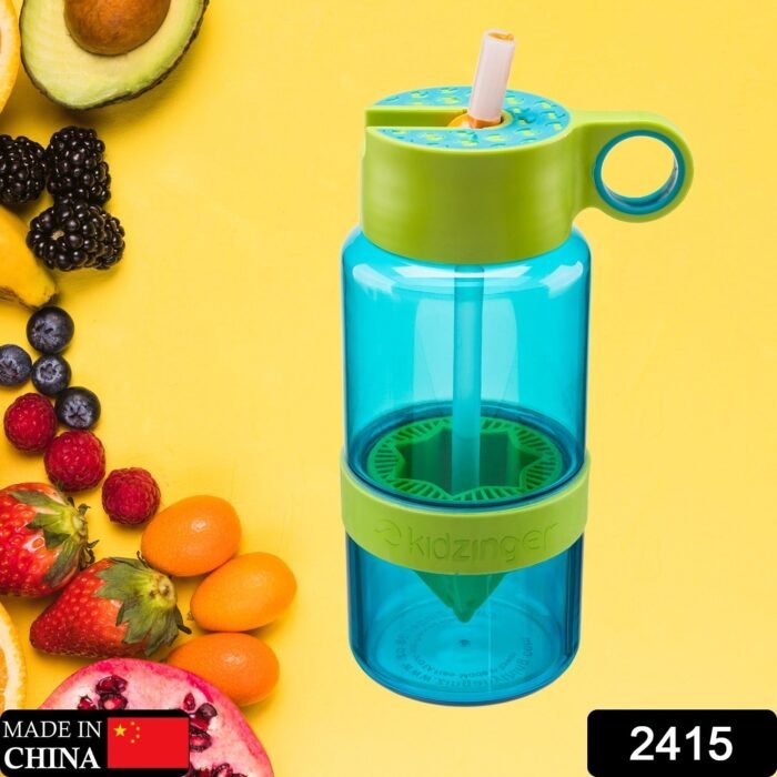 Sports Duo Citrus Kid Zinger Juice Water Bottle with Juice Maker Infuser Bottle (630ml) - Image 2