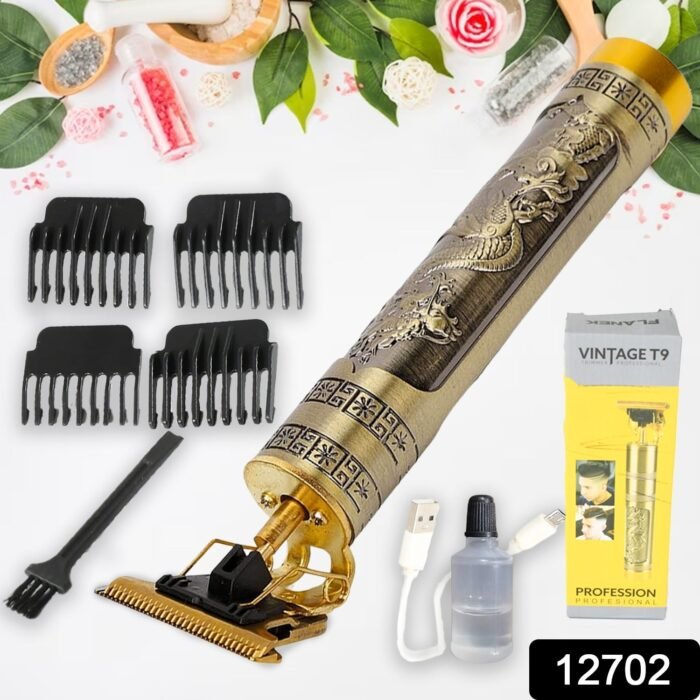 Hair Trimmer for Men Hair Style Trimmer,  Professional Hair Clipper,  Electric Shaving machine dry shaving for men - hair shaving and trimming beard With 4 adjustable blade clipper,  Oil,  Cleaning Brush - Image 2