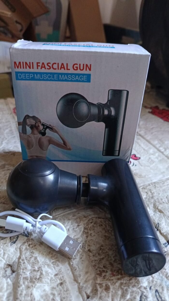 Black Mini Pocket Size Massager,  Full Body Massager,  Cordless One Button Operation for Body Pain & Relaxation - Image 8