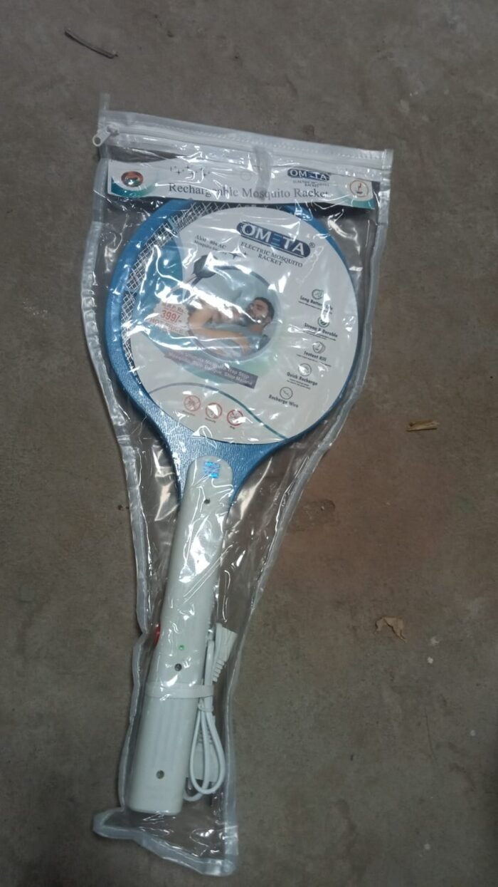 Mosquito Killer Racket Rechargeable Handheld Electric Fly Swatter Mosquito Killer Racket Bat,  Electric Insect Killer (Quality Assured) (with cable) - Image 10
