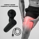 Black Mini Pocket Size Massager,  Full Body Massager,  Cordless One Button Operation for Body Pain & Relaxation - Image 3