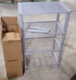 4 Layer Multifunctional Storage Shelf Organizer Narrow Storage Rack for Kitchen or Bathroom - Image 7
