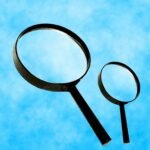 Magnifying glass Lens - reading aid made of glass - real glass magnifying glass that can be used on both sides - glass breakage-proof magnifying glass,  Protect Eyes,  75mm & 50mm (2pc Set) - Image 5