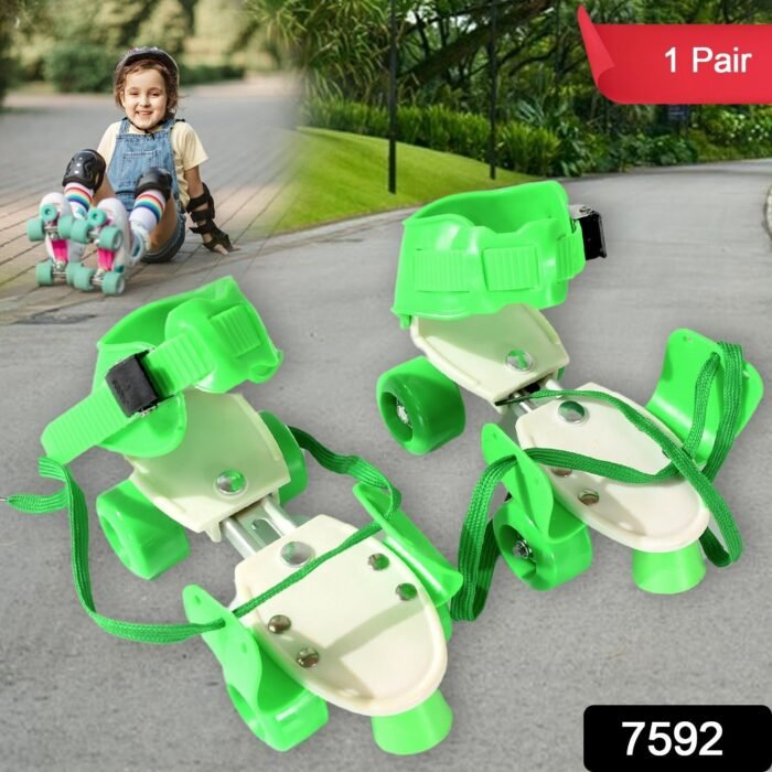 Roller Skates for Kids,  Very Adjustable & Comfortable to Use / Roller Skate,  Skating / (Pair of 1)  - Image 2