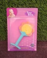 Baby Silicone Teether, Fruit Teether for Toddlers, 100% Food Grade Silicone Teether, Non-Toxic & Latex Free Suitable for Kids Above 3 Months Sunflower, Moon Shape(1 Pc) - Image 7