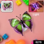 The Butterfly 3D Night Lamp Comes with 3D Illusion Design Suitable for Drawing Room, Lobby.n (Loose) - Image 2