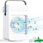1469 Portable Air Conditioner Fan Personal Air Cooler Desk Cooling Fan