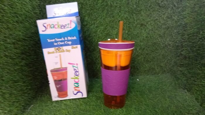 2 in 1 Snack & Drink Snackeez Travel Cup in One Container (1pc) - Image 6