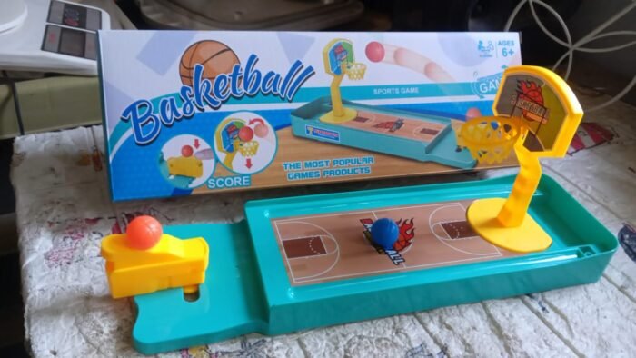 Mini Table Top Finger Basketball Game for Kids - Desktop Game for Kids & Adults,  Basketball Finger Bowling Game,  Fun Indoor Finger Bowling Game for Boys & Girls,  Family Board Game - Image 7