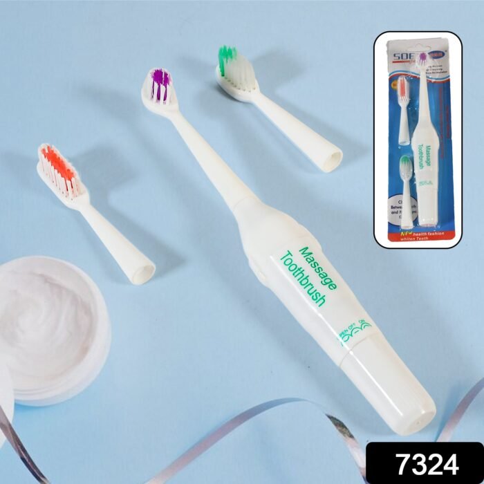ELECTRIC TOOTHBRUSH FOR ADULTS AND TEENS,  ELECTRIC TOOTHBRUSH BATTERY OPERATED DEEP CLEANSING TOOTHBRUSH (Battery Not included) - Image 2