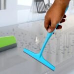 Long handle no-dust broom for kitchen platform cleaning