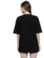 California West designed Oversized Black colour t-shirt for women - Image 5