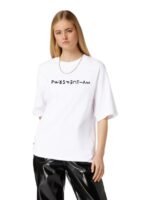 Printed white colour t-shirt for women