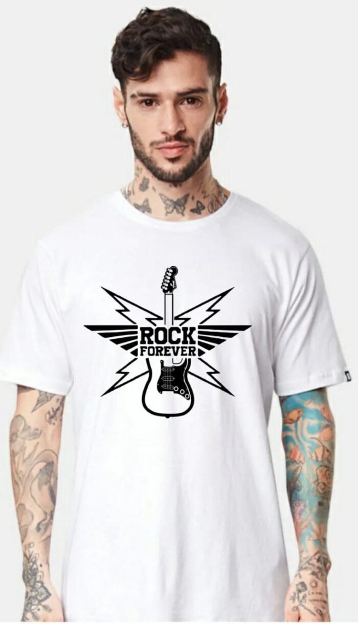 Men Oversized white T-Shirt for Men - Image 1